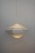 Lámpara colgante Op Art de la era espacial, años 70, Imagen 8
