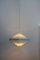 Lámpara colgante Op Art de la era espacial, años 70, Imagen 10