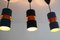 Danish Modern Pendant Lights by Jo Hammerborg for Fog & Morup, 1960s, Set of 3 4