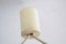 Lámpara colgante doble danesa de teca y sisal de Temde, años 60, Imagen 9
