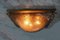 Große Space Age Murano Glas Deckenlampe aus Eisglas von Kaiser Leuchten, 1970er 2