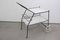 Serving Cart in Perforated Sheet Metal & Steel by Mathieu Mategot, 1960s, Image 4