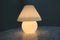 Lámpara de mesa en forma de hongo grande de cristal de Murano, Italia, años 70, Imagen 2