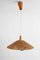 Danish Modern Sisal Pendant Lamp from Temde, 1960s, Image 1