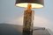 Lámpara de mesa alemana de corcho al estilo de Ingo Maurer, años 60, Imagen 6