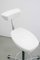 Perch Swivel Stool in White Leather by George Nelson for Vitra, 2004 3