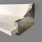 Italian Modern White Lacquered Wood and Chromed Metal Shelf from D.I.D., 1980s 5