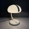 Mid-Century Modern Italian Round White Table Lamp from Stilnovo, 1960s, Image 2
