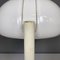 Mid-Century Modern Italian Round White Table Lamp from Stilnovo, 1960s, Image 12