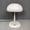 Mid-Century Modern Italian Round White Table Lamp from Stilnovo, 1960s, Image 6