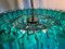 Italian Emerald Glass Chandeliers by Valentina Planta, Set of 2 7