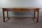 Antique French Dining Table with Drawer and Cutting Board, Image 1