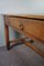 Antique French Dining Table with Drawer and Cutting Board, Image 10