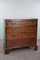 Antique English Chest of Drawers in Oak, Image 4