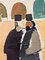 Sacerdotes en Grecia, años 50, óleo sobre lienzo, enmarcado, Imagen 10