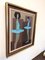 Blaue Ballerinas, 1950er, Öl auf Leinwand, Gerahmt 4