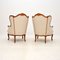 French Walnut Armchairs, 1930s, Set of 2, Image 4