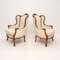 French Walnut Armchairs, 1930s, Set of 2, Image 3