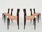 Mid-Century Modern Italian Chairs by Isa Bergamo, 1960s, Set of 6 1