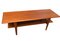 Danish Coffee Table in Teak with Newspaper Shelf, 1960s, Image 1