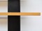 Modernistisches Foltern Regal mit Halterungen aus schwarzem Stahlblech, Charlotte Perriand zugeschrieben, 1970er 7