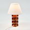 Scandinavian Glass and Brass Table Lamps by Carl Fagerlund for Orrefors, 1960s, Set of 2 5