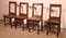 18th Century Lorraine Chairs in Oak, Set of 4 2