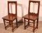 18th Century Lorraine Chairs in Oak, Set of 4 7