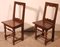 18th Century Lorraine Chairs in Oak, Set of 4, Image 10