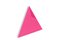 Dreieckiger WOW Spiegel in Grellem Pink von Dozen Design 2