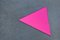 WOW Triangular Electric Pink Mirror by Dozen Design 3