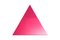 WOW Triangular Electric Pink Mirror by Dozen Design 1