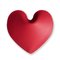 True Red Heart Inflated Hangers by Zieta, Set of 2 5