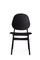 Edler Stuhl aus schwarz lackierter Buche von Warm Nordic 1