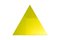 WOW Triangular Super Yellow Mirror by Dozen Design, Image 1