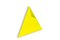 WOW Triangular Super Yellow Mirror by Dozen Design, Image 2