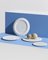 Piatto Piano #1 Dining Plate in White by Ivan Colominas 5