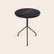 Table Moyenne All for One en Marbre Marquina Noir par OxDenmarq 2