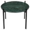 Green Indio Marble Single Deck Table by OxDenmarq 1