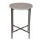 Cloudy Grey Porcelain Small Deck Table by OxDenmarq, Image 1