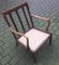 Mid-Century Danish Stained Oak Orange Easy Chair by Ole Wanscher for France & Daverkosen, 1950s 6