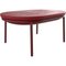 Lace Burgundy 90 Low Table by Mowee, Image 2