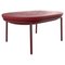 Lace Burgundy 90 Low Table by Mowee, Image 1