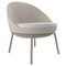 Lace Cream Lounge Chair with Cushion by Mowee, Image 1