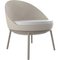 Lace Cream Lounge Chair with Cushion by Mowee, Image 2