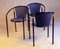 Dark Horse Dining Chairs by Rud Thygesen & Johnny Sørensen for Botium, 1980s, Set of 3 2