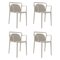 Classe Cream Chairs by Mowee, Set of 4 1