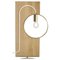 Wood and Brass Loop Table Lamp by Filip Janssens 1