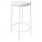 Table Haute 60 Lace Blanche par Mowee 1