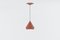 Lámpara colgante Diamond 25 de arcilla en naranja de Sebastian Scherer, Imagen 5